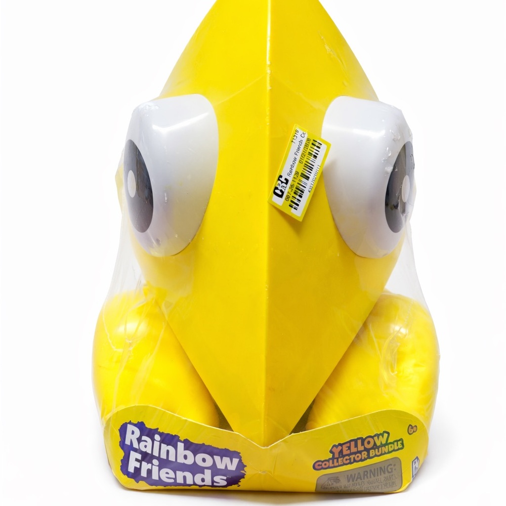 Rainbow Friends Yellow Collector Bundle Set of 7 incredible Items Included